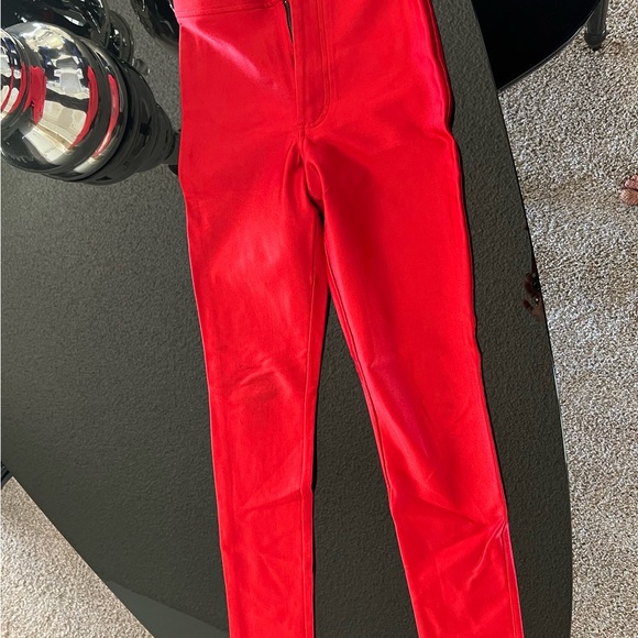 Original American Apparel Red Disco pants size S made in USA - Picture 2 of 10